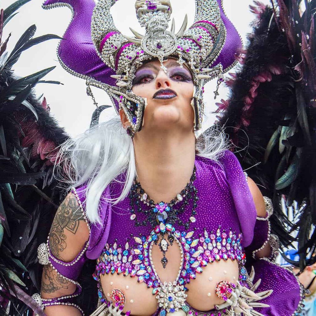 Carnaval Brasileiro em Sesimbra, perto de Lisboa