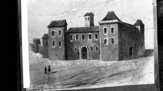 Palace of the Inquisition in Lisbon before the earthquake