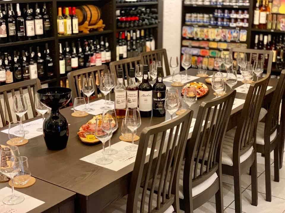 Port wine tasting in Lisbon