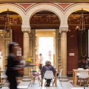 Embaixada Boutique concept store in Principe Real in Lisbon with several Portuguese brands in a neo-Arabic riad palace