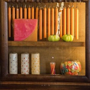 Historical family candle shop Velas Loreto founded in 1789 by the Loreto family, located in the Bairro Alto