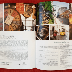 VisitmyLisbon.com is quoted in the luxury hotel magazine Le 30.