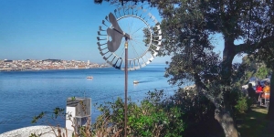 View of Lisbon from the other side of the Tagus, probably the best views you can get of Lisbon