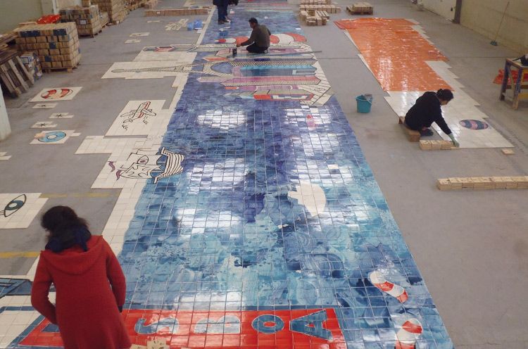 Viuva Lamego, la fábrica de azulejos de lujo en Lisboa
