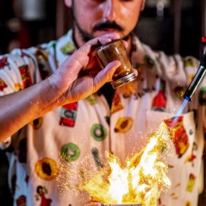 Café Klandestino, one of the best cocktail bars in Lisbon located on Intendente
