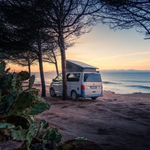 Road trip in Portugal with a VW camper van