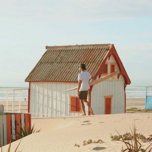 Surfing lessons in Lisbon on Caparica beach