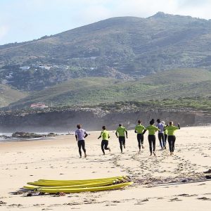 Surfing lessons in Lisbon on Guincho beach