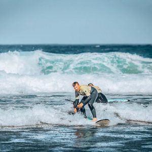 Surfing lessons in Lisbon on Guincho beach