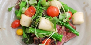 Seasonal and fresh dish cooked by the gastronomic restaurant Grenache located near Castelo Sao Jorge
