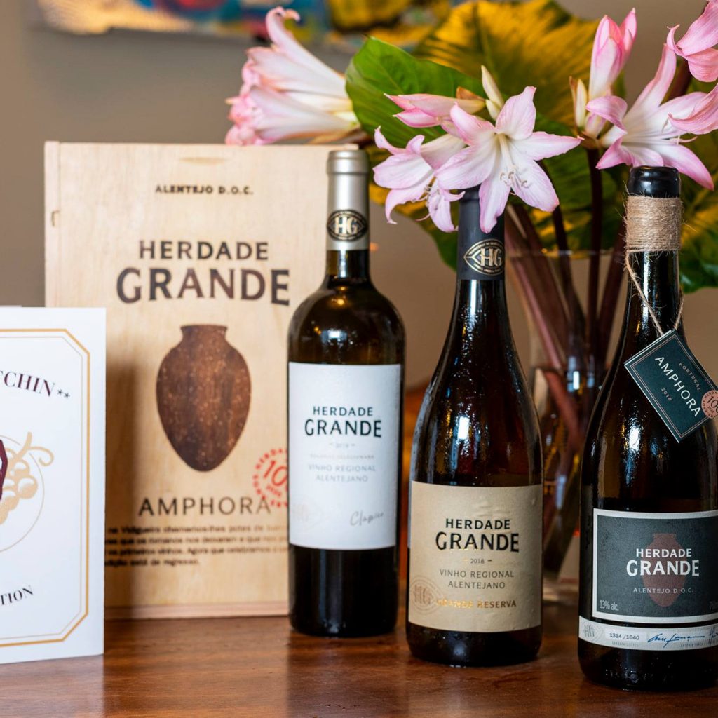 Alentejo wines represented by Herdade Grande at the second Tchin Tchin tasting in Lisbon