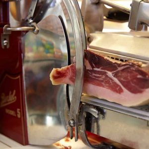 Historic delicatessen located near Rossio Lisbon offering cheese, cold cuts, pata negra, Portuguese sardines