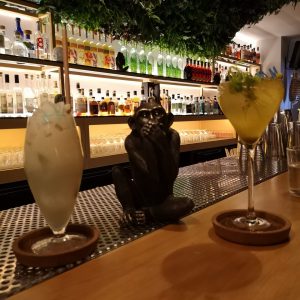 Monkey Mash, a tropical speakeasy cocktail bar in the heart of Lisbon, near the Red Frog speakeasy