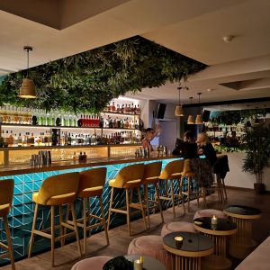 Monkey Mash, a tropical speakeasy cocktail bar in the heart of Lisbon, near the Red Frog speakeasy