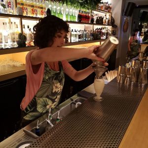 Monkey Mash, a tropical speakeasy cocktail bar in the heart of Lisbon, near the Red Frog speakeasy