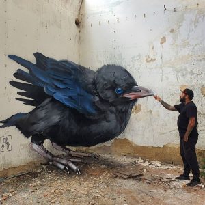 Odeith, street art artist in Lisbon