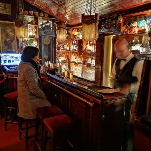 Bar Procopio in Lisbon, a speakeasy famous for its political intrigues during the Cold War.