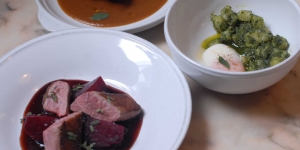 Typical Portuguese dish revisited by a Lisbon chef