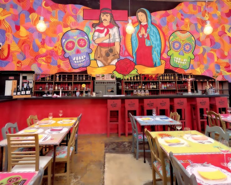 El Bulo Social Club, um restaurante mexicano da moda em Marvila, ideal para noites de casal