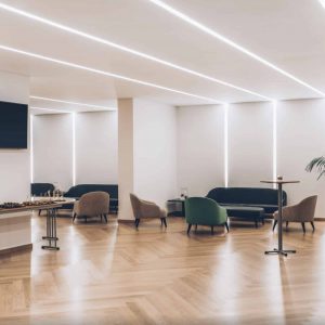 Coffee break room for your meetings during your business seminar in Lisbon.
