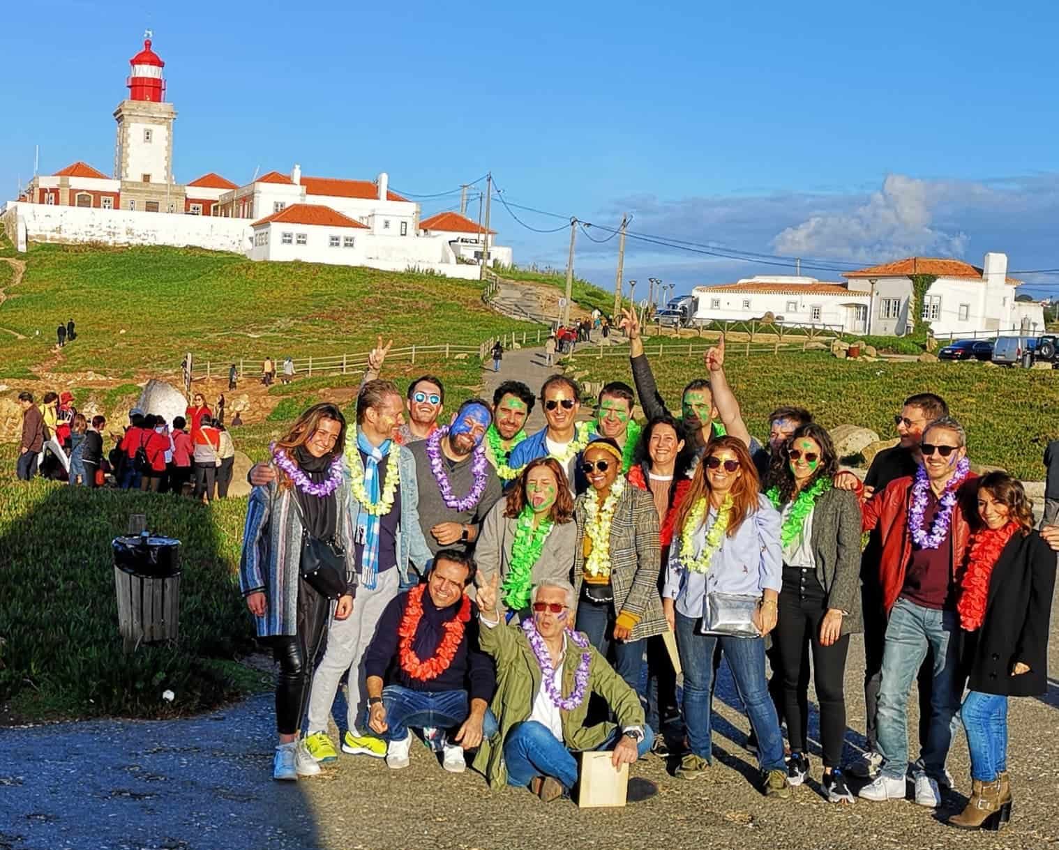 Team building during a seminar in Lisbon with activities, complete organisation of the company event
