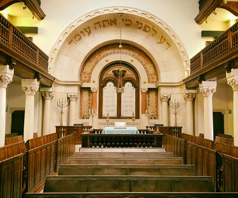 Visita a Shaare Tikva, la sinagoga de Lisboa