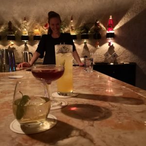 Toca da Raposa is a cocktail bar located in the Chiado district that offers a unique cocktail menu