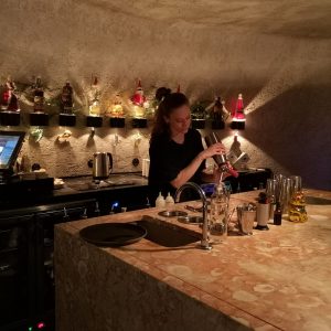 Toca da Raposa is a cocktail bar located in the Chiado district that offers a unique cocktail menu