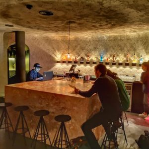 Toca da Raposa is a cocktail bar located in the Chiado district that offers a unique cocktail menu