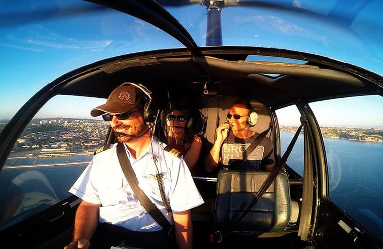 Helicopter tour of Lisbon for a luxury stay