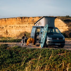 Rent a camper van for a road trip in Portugal