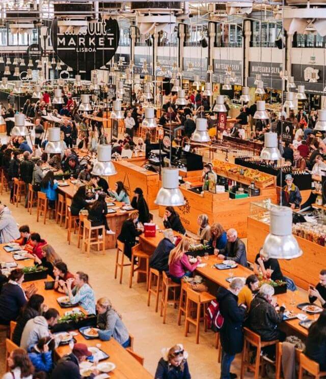 Mercado Time Out - Mercado da Ribeira - Mercados en Lisboa