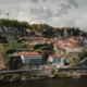 Lugar para eventos con terraza con vistas al skyline de Lisboa