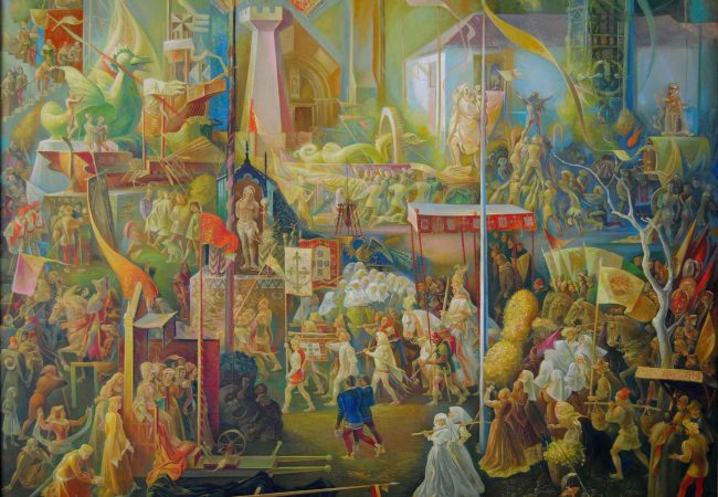 Corpus Christi: João I sob o pálio (por Jaime Martins Barata).