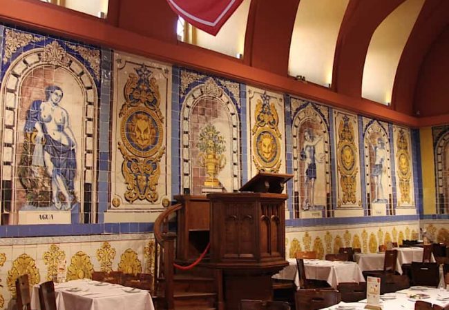 Cervejaria Trindade, the oldest brewery in Portugal.