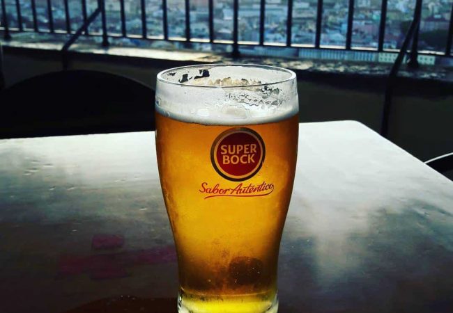 After a long day of sightseeing in Lisbon, a nice cold draught is deserved